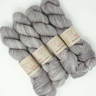 Emma's Yarn - Washable Worsted Wool - 100g - Silver Lining | Yarn Worx