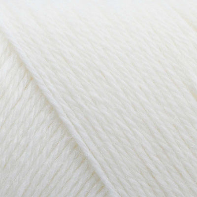 Filcolana - Arwetta - 50g shown in colour 100 Snow White | Yarn Worx