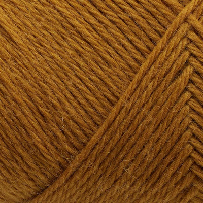 Filcolana - Arwetta - 50g shown in colour 136 Mustard | Yarn Worx