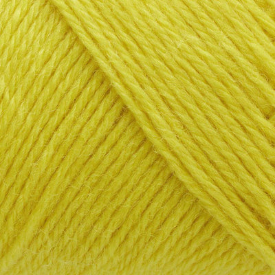 Filcolana - Arwetta - 50g shown in colour 251 Electric Yellow | Yarn Worx