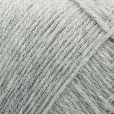 Filcolana - Arwetta - 50g shown in colour 957 Very Light Grey Melange | Yarn Worx