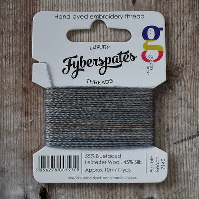 Fyberspates Gleem Embroidery Thread - Pebble Beach 714E | Yarn Worx