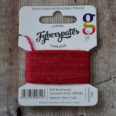 Fyberspates Gleem Embroidery Thread - Strawberry 730E | Yarn Worx