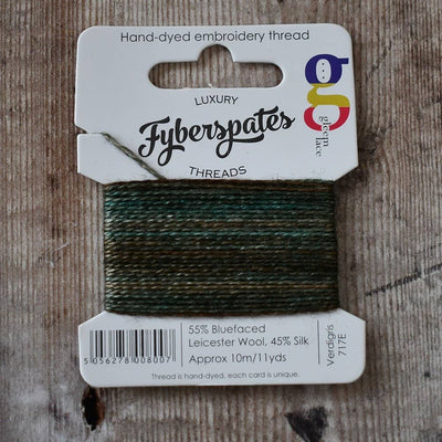 Fyberspates Gleem Embroidery Thread - Verdegris 717E | Yarn Worx