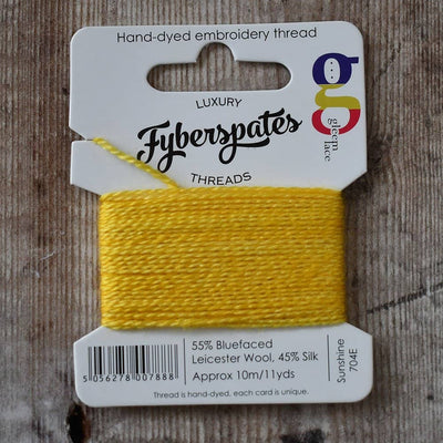 Fyberspates Gleem Embroidery Thread - Sunshine 704E | Yarn Worx