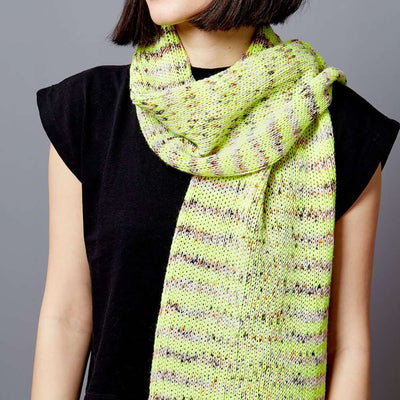 Gusto Wool Flicker Scarf Pattern - Digital Download | Yarn Worx