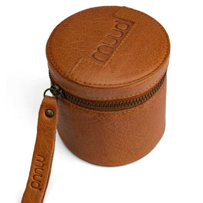 muud Helsinki XL Accessories Case shown in whisky colour | Yarn Worx