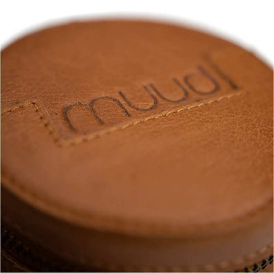 muud Helsinki XL Accessories Case shown in whisky colour | Yarn Worx