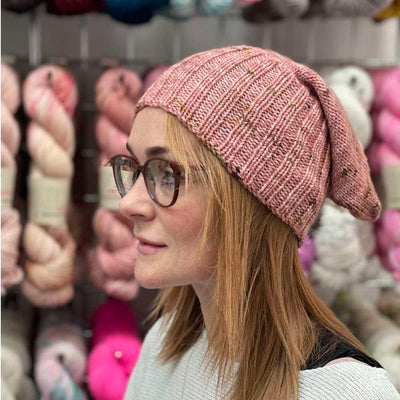 Simple Slouchy Hat Knitting Pattern by Gavin Alexander - Digital Download | Yarn Worx