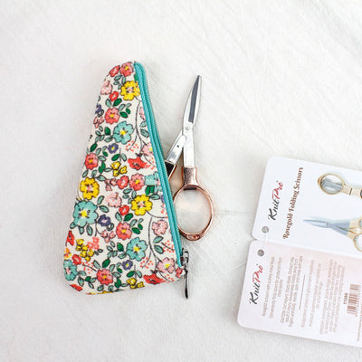 KnitPro Folding Scissors - Rose Gold | Yarn Worx