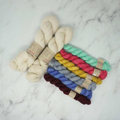 Ice Cream Social Kits - Emma's Yarn Super Silky - Oh My Goodness Kit | Yarn Worx