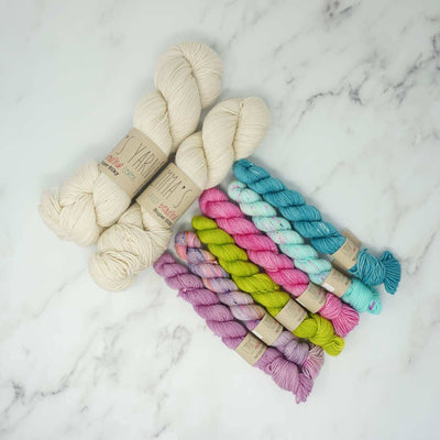 Ice Cream Social Kits - Emma's Yarn Super Silky - Cosmopolitan Vibes Kit | Yarn Worx