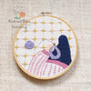 If I Sits I Knits - Embroidery Kit | Yarn Worx