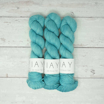 Irish Artisan Yarn - Alpaca Silk - 100g - Azure | Yarn Worx