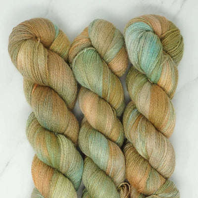 Irish Artisan Yarn - Alpaca Silk Lace Yarn - 100g - Spiced Pumpkin | Yarn Worx