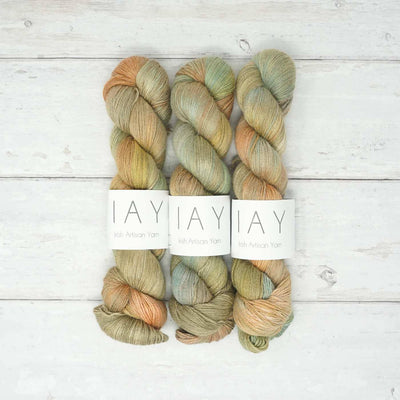 Irish Artisan Yarn - Alpaca Silk - 100g - Spiced Pumpkin | Yarn Worx