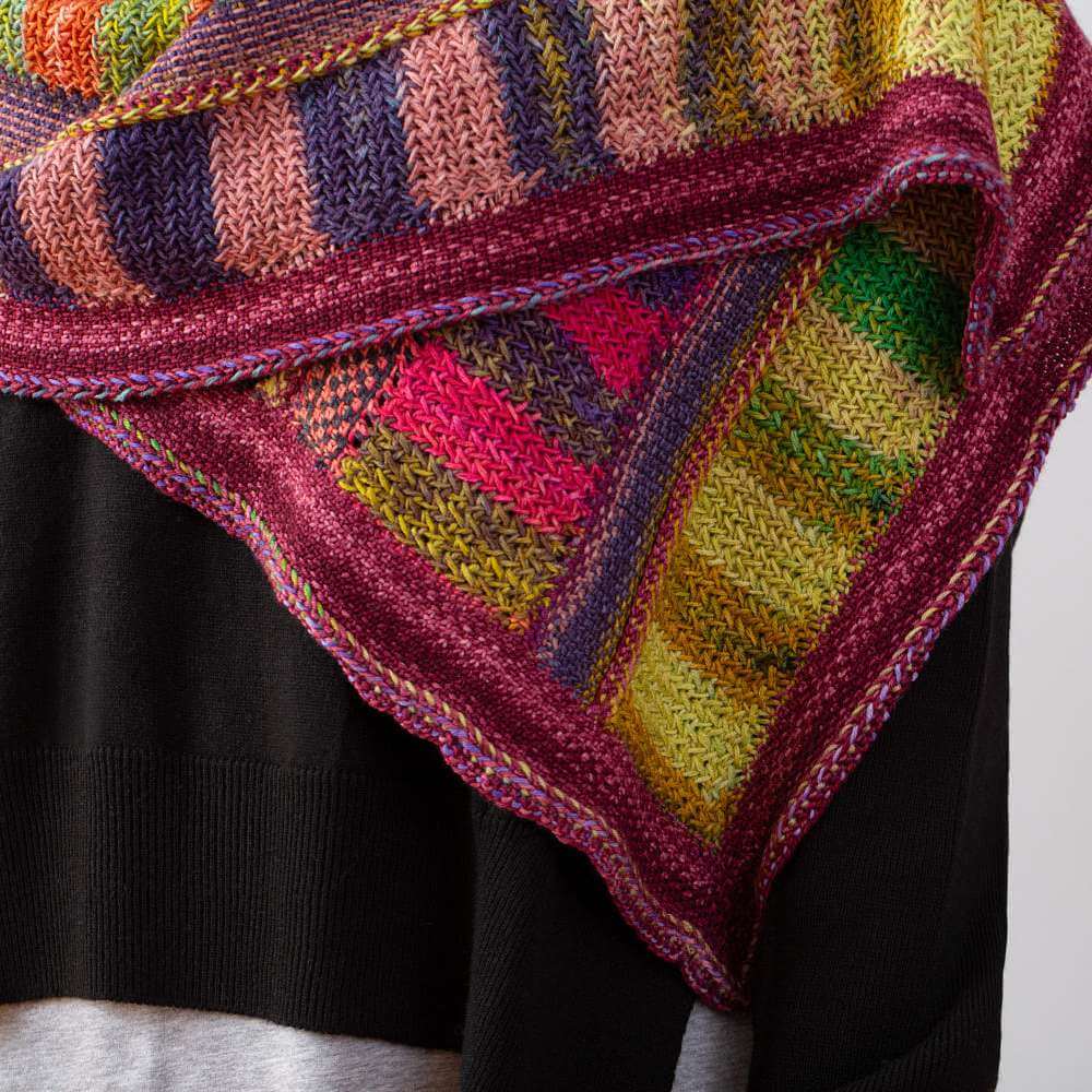 Urth Yarns Kilim Shawl Pattern - Digital Download - Yarn Worx