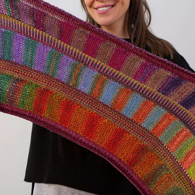 Urth Yarns Kilim Shawl Pattern - Digital Download | Yarn Worx