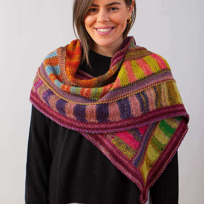 Urth Yarns Kilim Shawl Pattern - Digital Download | Yarn Worx