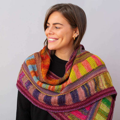 Urth Yarns Kilim Shawl Pattern - Digital Download | Yarn Worx