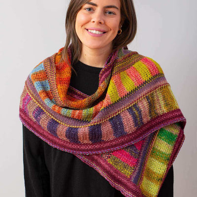 Urth Yarns Kilim Shawl Pattern - Digital Download | Yarn Worx