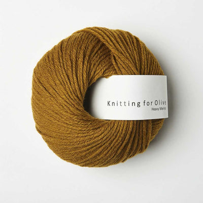 Knitting for Olive - Heavy Merino - 50g Dark Ocher | Yarn Worx