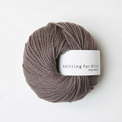 Knitting for Olive - Heavy Merino - 50g Plum Clay | Yarn Worx