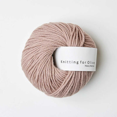 Knitting for Olive - Heavy Merino - 50g Rose Clay  | Yarn Worx