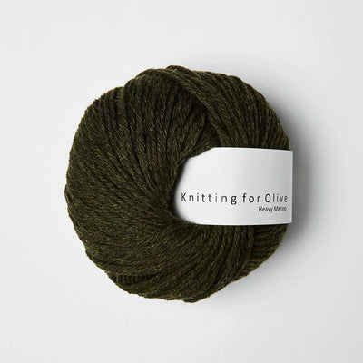 Knitting for Olive - Heavy Merino - 50g Slate Green | Yarn Worx