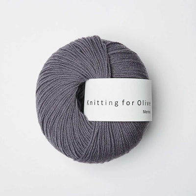 Knitting for Olive - Merino - 50g - Dusty Violet | Yarn Worx