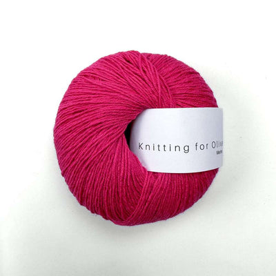 Knitting for Olive - Merino - 50g - Pink Daisies | Yarn Worx