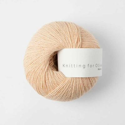 Knitting for Olive - Merino - 50g - Soft Peach | Yarn Worx