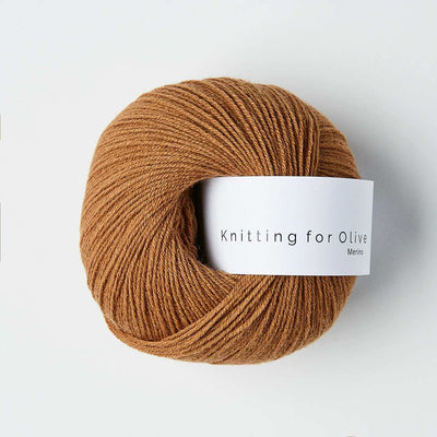 Knitting for Olive - Merino - 50g - Caramel | Yarn Worx