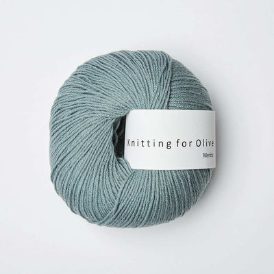 Knitting for Olive - Merino - 50g -Dusty Aqua | Yarn Worx
