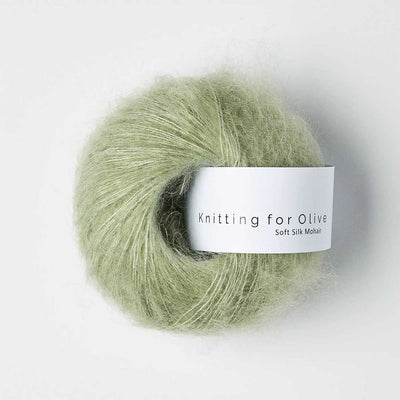 Knitting for Olive - Soft Silk Mohair - 25g - Dusty Artichoke | Yarn Worx