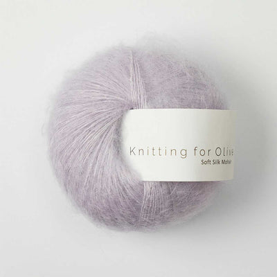 Knitting for Olive - Soft Silk Mohair - 25g - Unicorn Purple | Yarn Worx