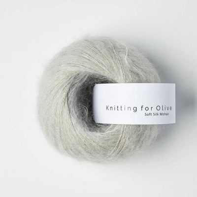 Knitting for Olive - Soft Silk Mohair - 25g - Pearl Gray | Yarn Worx