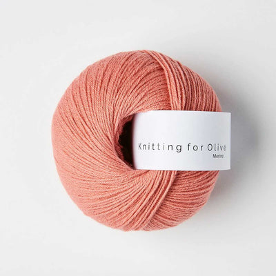 Knitting for Olive - Merino - 50g - Flamingo | Yarn Worx