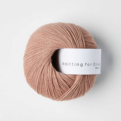 Knitting for Olive - Merino - 50g - Rose Clay  | Yarn Worx