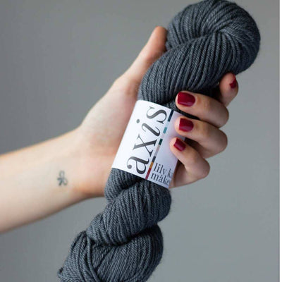 Lily Kate Makes - Axis Worsted - Dark Matter | Yarn Worx
