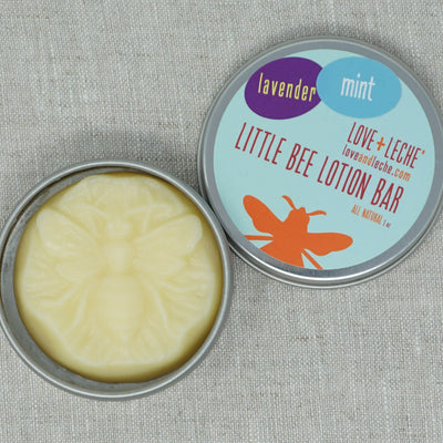 Love + Leche Little Bee Lotion Bar - Lavender & Mint | Yarn Worx