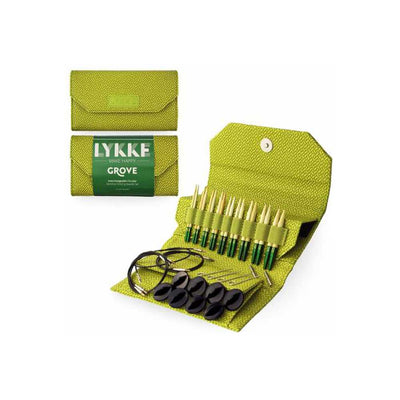 LYKKE - Grove Bamboo Interchangeable Needle Set - 3.5" | Yarn Worx