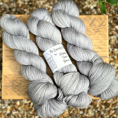 Market Town Yarns - Luxury Pastels Collection - Bluefaced Leicester, Silk, Cashmere 4ply Yarn - 100g