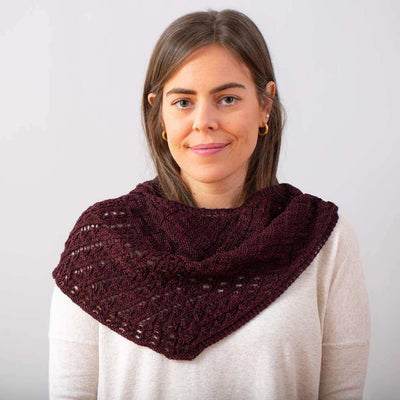 Urth Yarns Meander Scarf Pattern - Digital Download | Yarn Worx