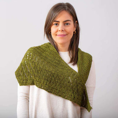 Urth Yarns Meander Scarf Pattern - Digital Download | Yarn Worx