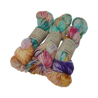Emma's Yarn - Practically Perfect Sock - 100g - Mexican Wedding Dress