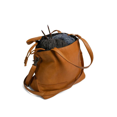 muud Lofoten Project Bag shown in Whisky colour | Yarn Worx