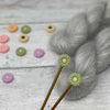 Stitch Stoppers - Sage Green Flowers | Yarn Worx