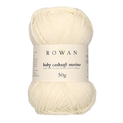 Rowan Yarns - Baby Cashsoft Merino - 50g - Cream 102 | Yarn Worx