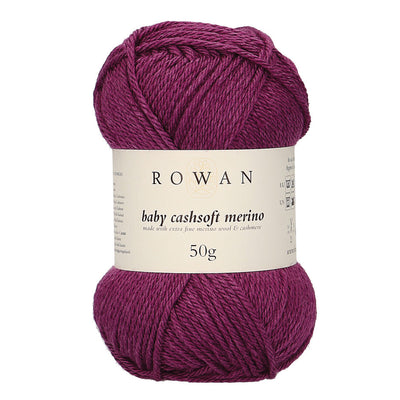 Rowan Yarns - Baby Cashsoft Merino - 50g - Purple 113 | Yarn Worx